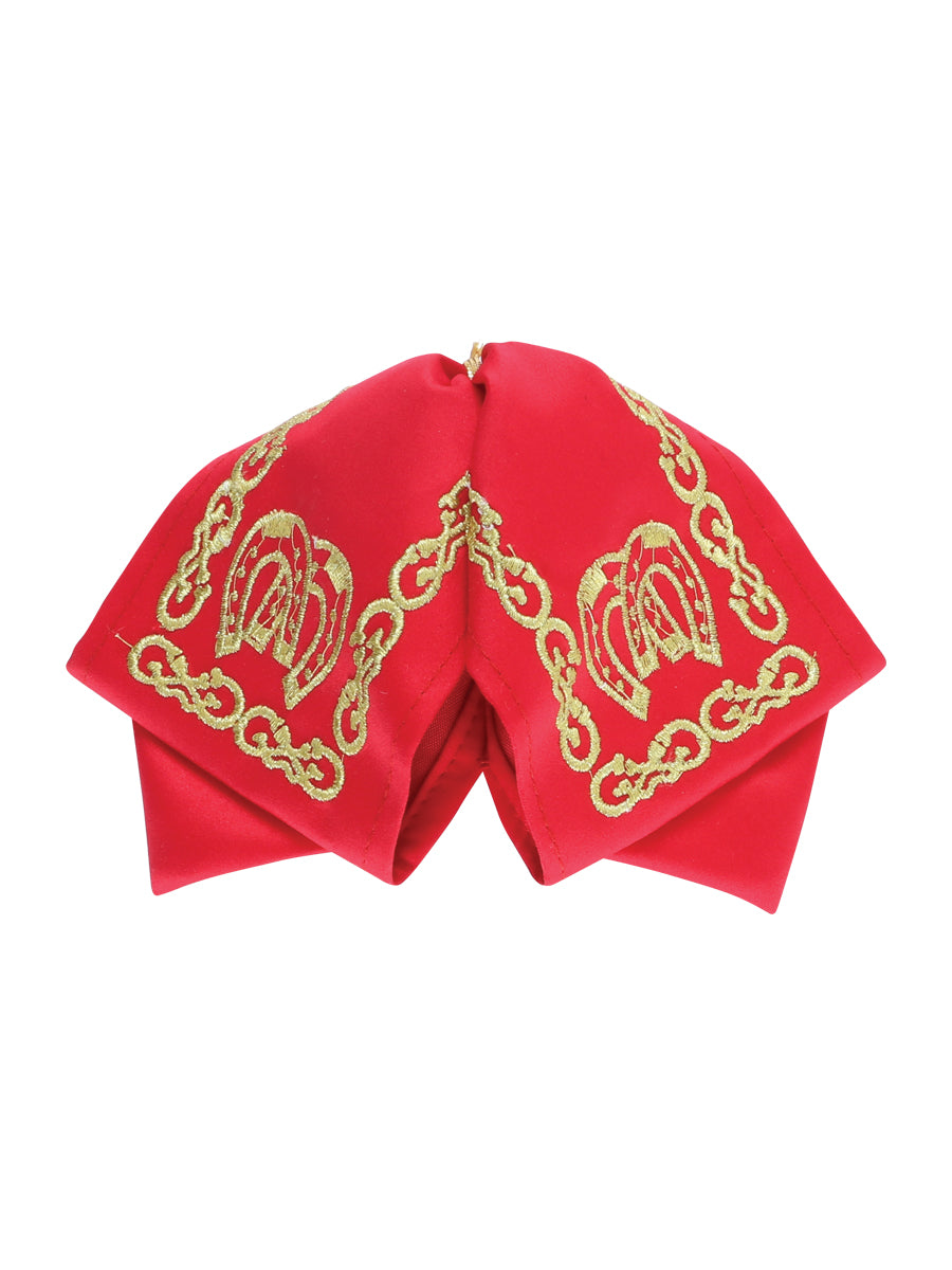 Kids
Mexican Charro Bow Tie 100% Polyester Red/Gold 601764