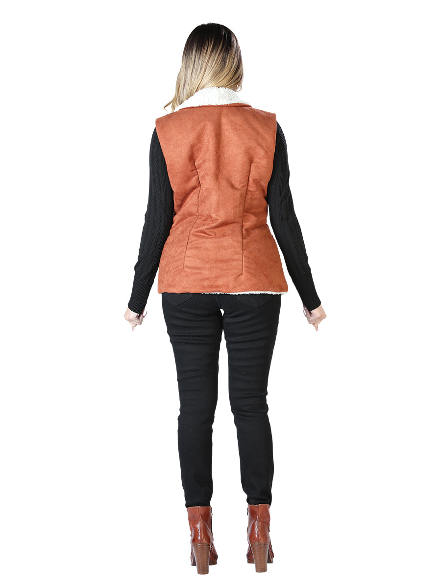 Artisanal Embroidered Vest 50% Cotton, 50% Polyester Shedron 603875