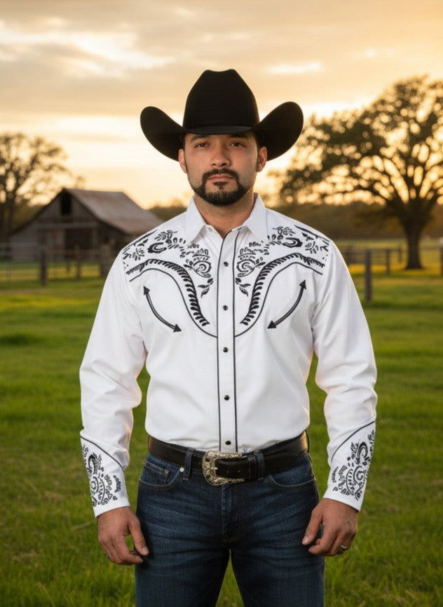 Men's Embroidered Shirt