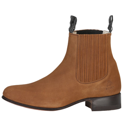 Canelo Charro Boot - Leather  Nobuck Topo 231