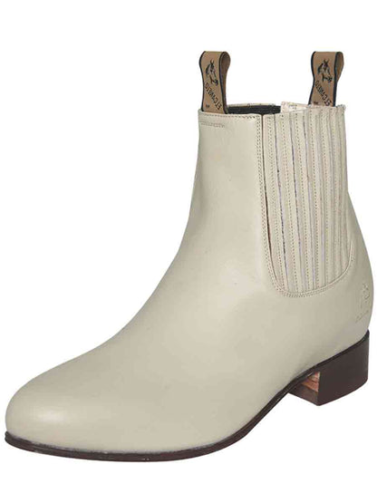 El Canelo - Charro Ankle Boot - Oyster 233