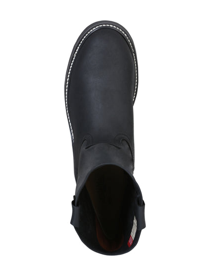 Establo Men’s Work Boot Grasso Leather

 - Black 312