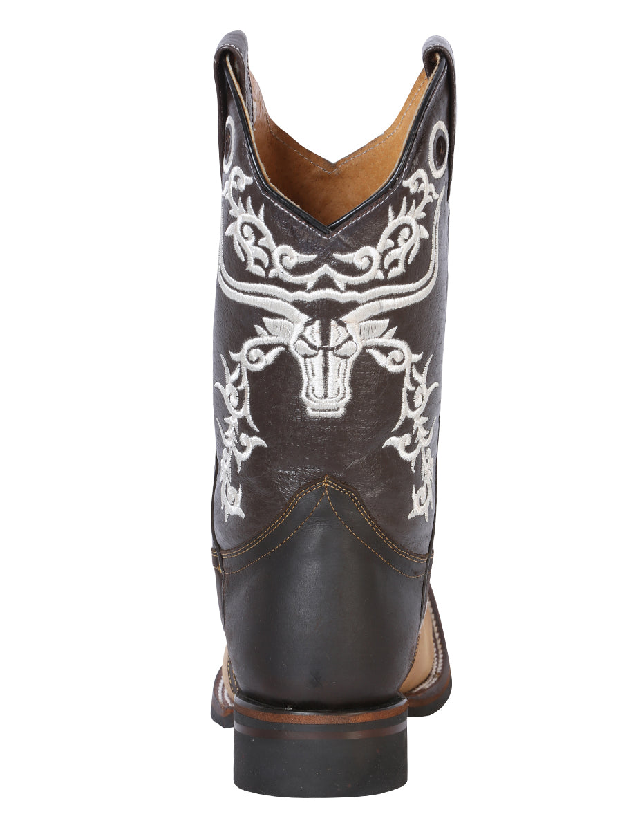 El General Rodeo Boot - Crazy  Honey/ Dark Brown 33316