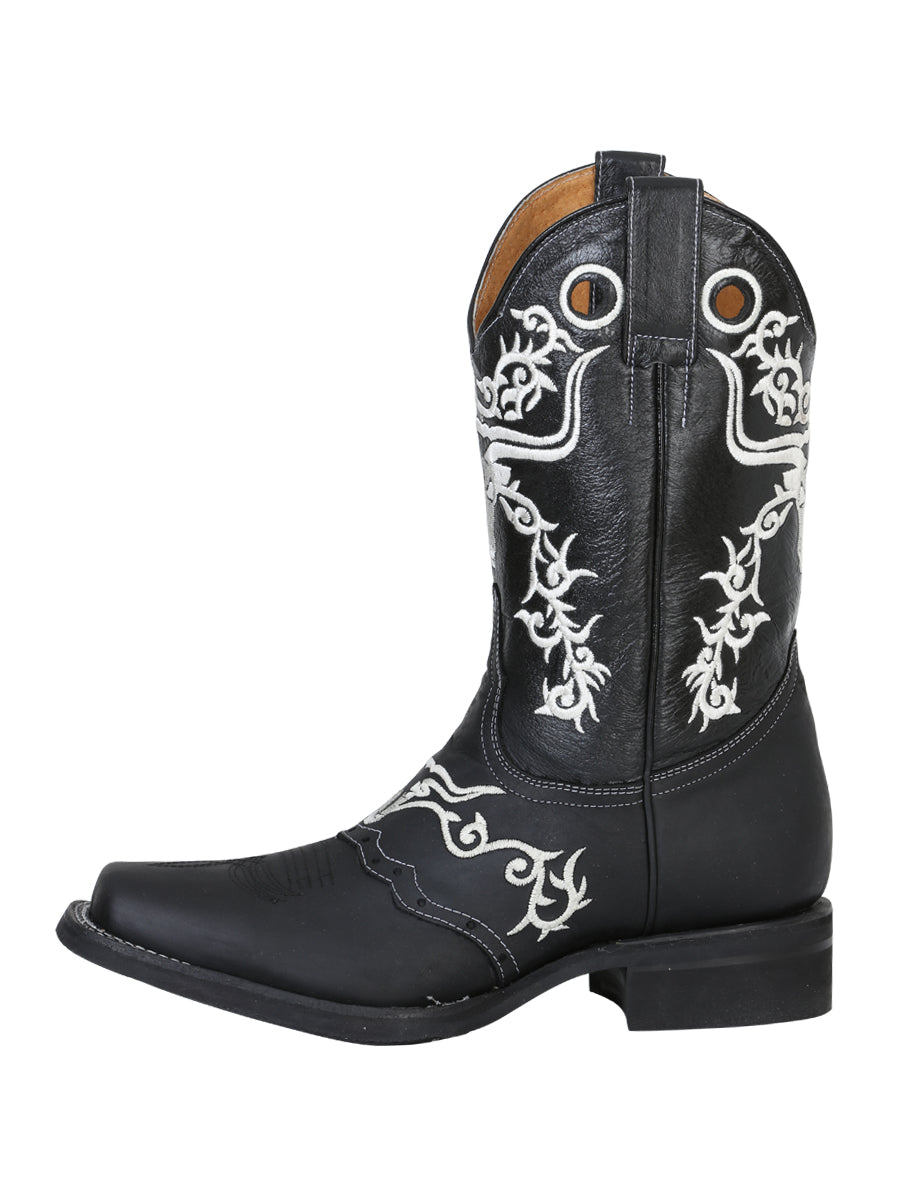 El General Rodeo Boot - Crazy Black 34313