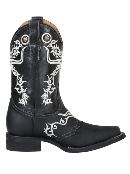 El General Rodeo Boot - Crazy Black 34313
