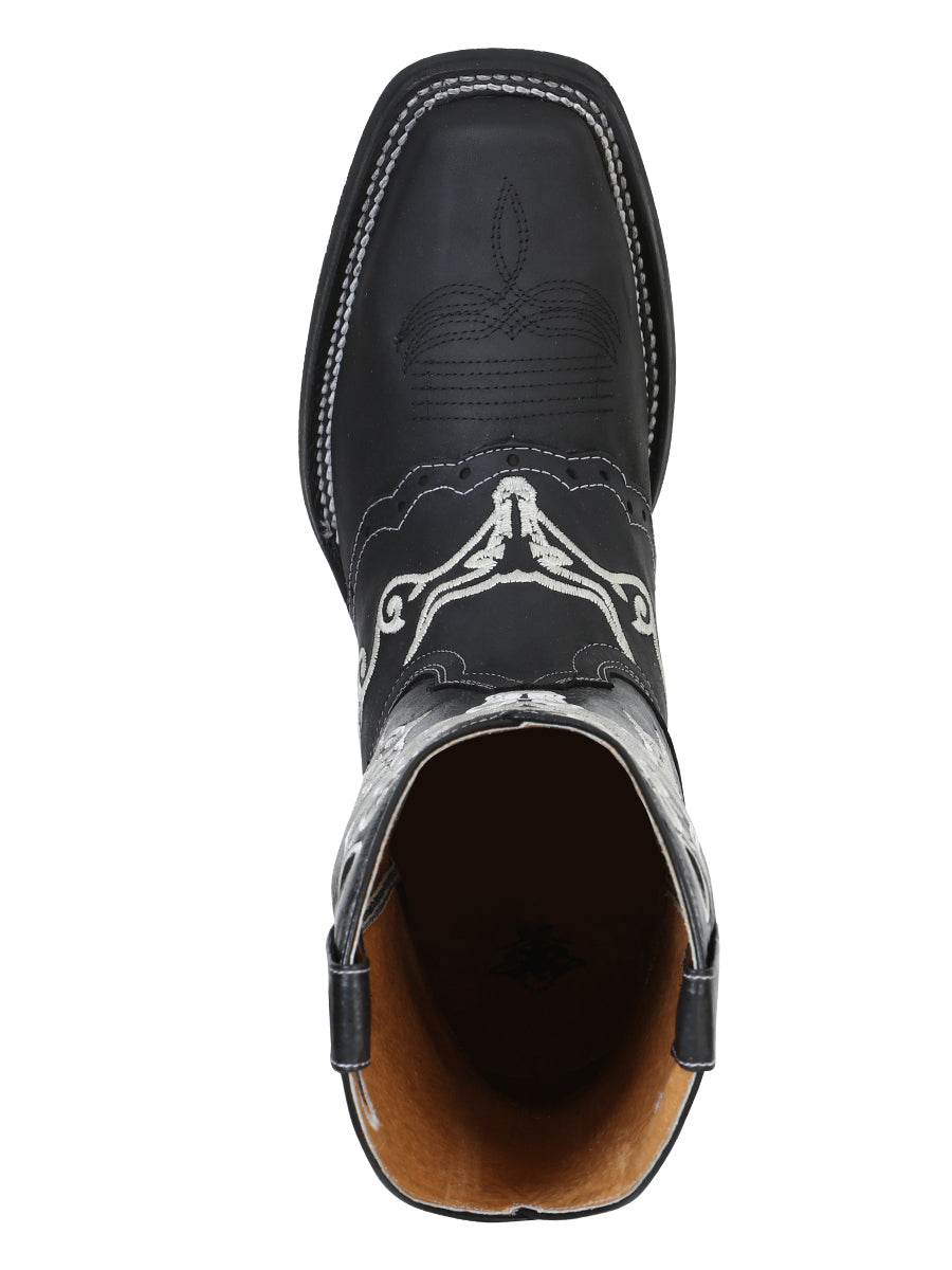 El General Rodeo Boot - Crazy Black 34313