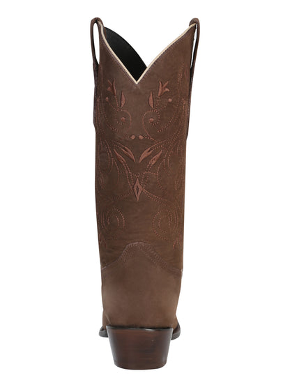 El General Limited Edition Western Boot - Nobuck Camel 34513