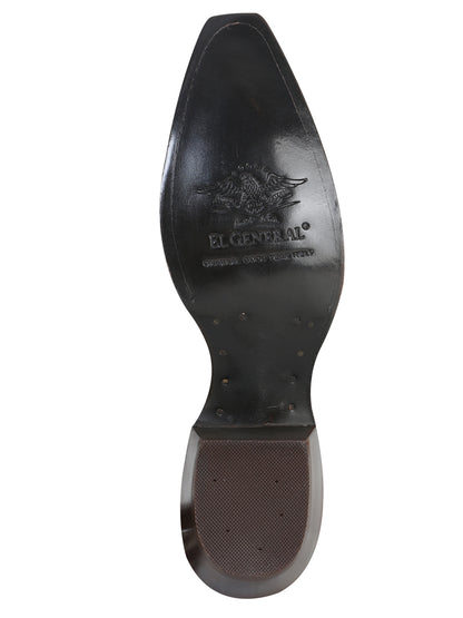 El General Limited Edition Western Boot - Nobuck Camel 34513