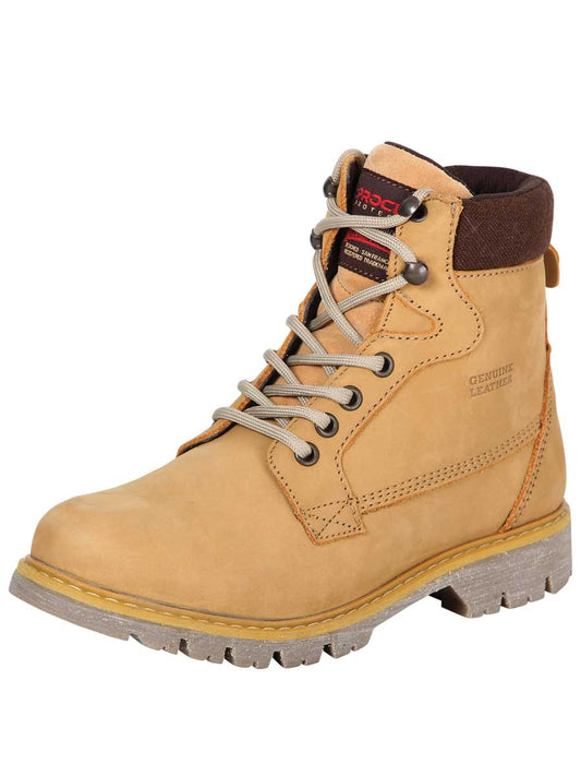 Procliff Protection Lace-Up Work Boot - Honey Brown 35227