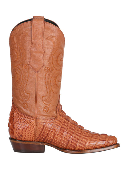 Cowboy boot  El Senor de los Cielos - Caiman  - Cognac 40841