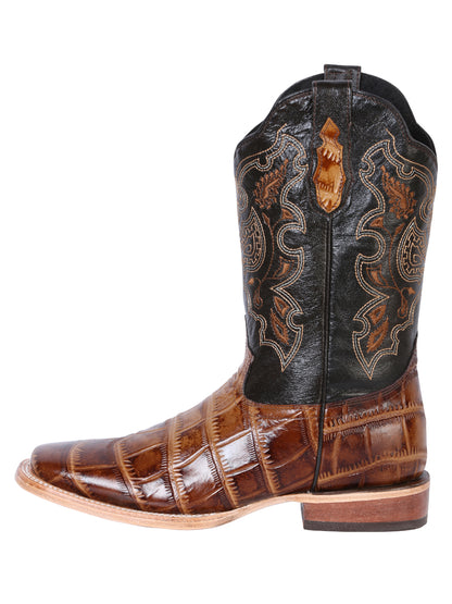 El General Rodeo Boot - Printed Caiman Light Brown 41794