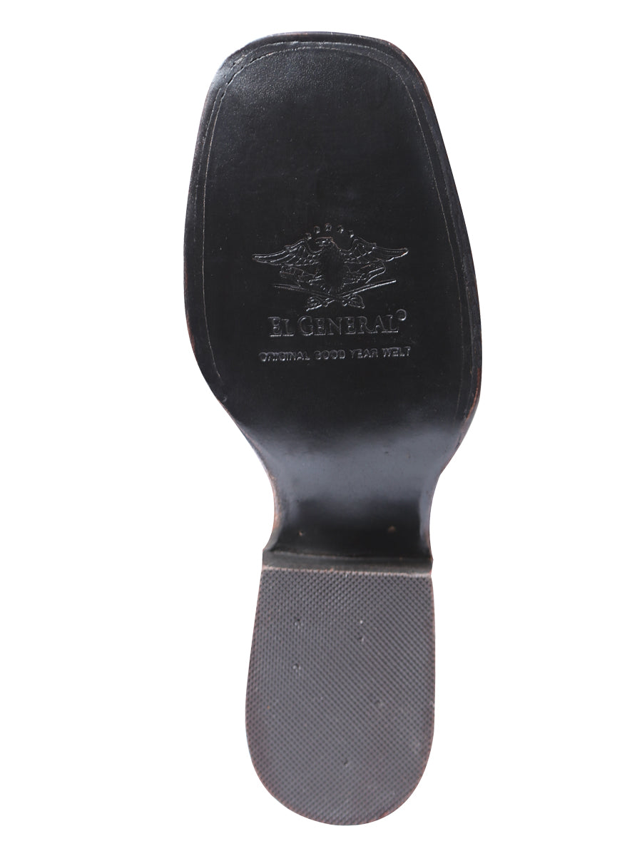 El General Women Rodeo Boot - Dark Brown 42974