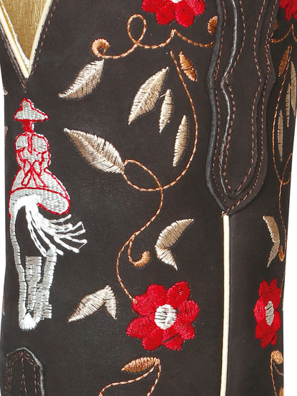 El General Women Rodeo Boot - Dark Brown 42974