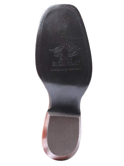 El General Womens Rodeo Boot- Dark Chocolate 42982