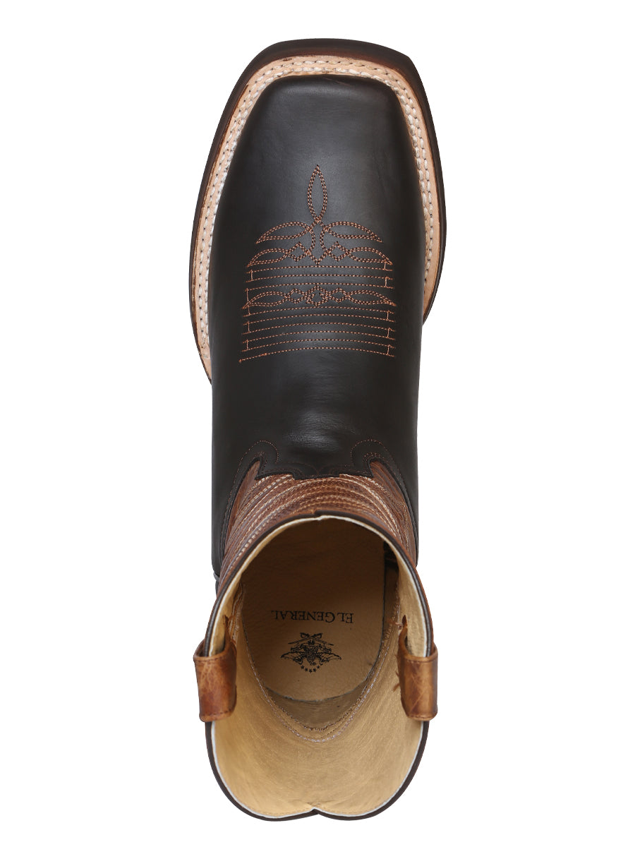 El General Rodeo Boot - Crazy Dark Brown 43000