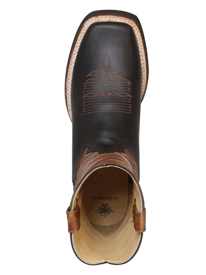 El General Rodeo Boot - Crazy Dark Brown 43000