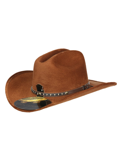 El General Suede Western Kids Hat Tabacco 44244