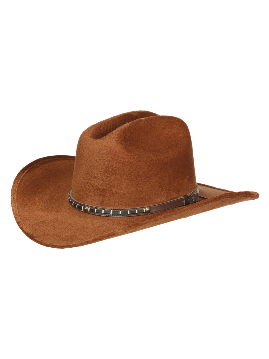 El General Suede Western Kids Hat Tabacco 44244