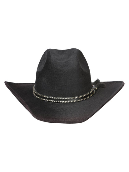 El General Suede Western Kids Hat Black 44247