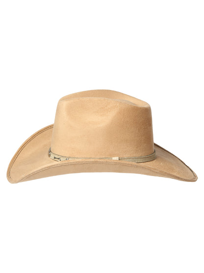 El General Suede Western Hat Camel 44251