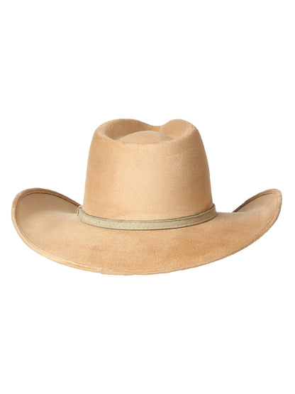 El General Suede Western Hat Camel 44251