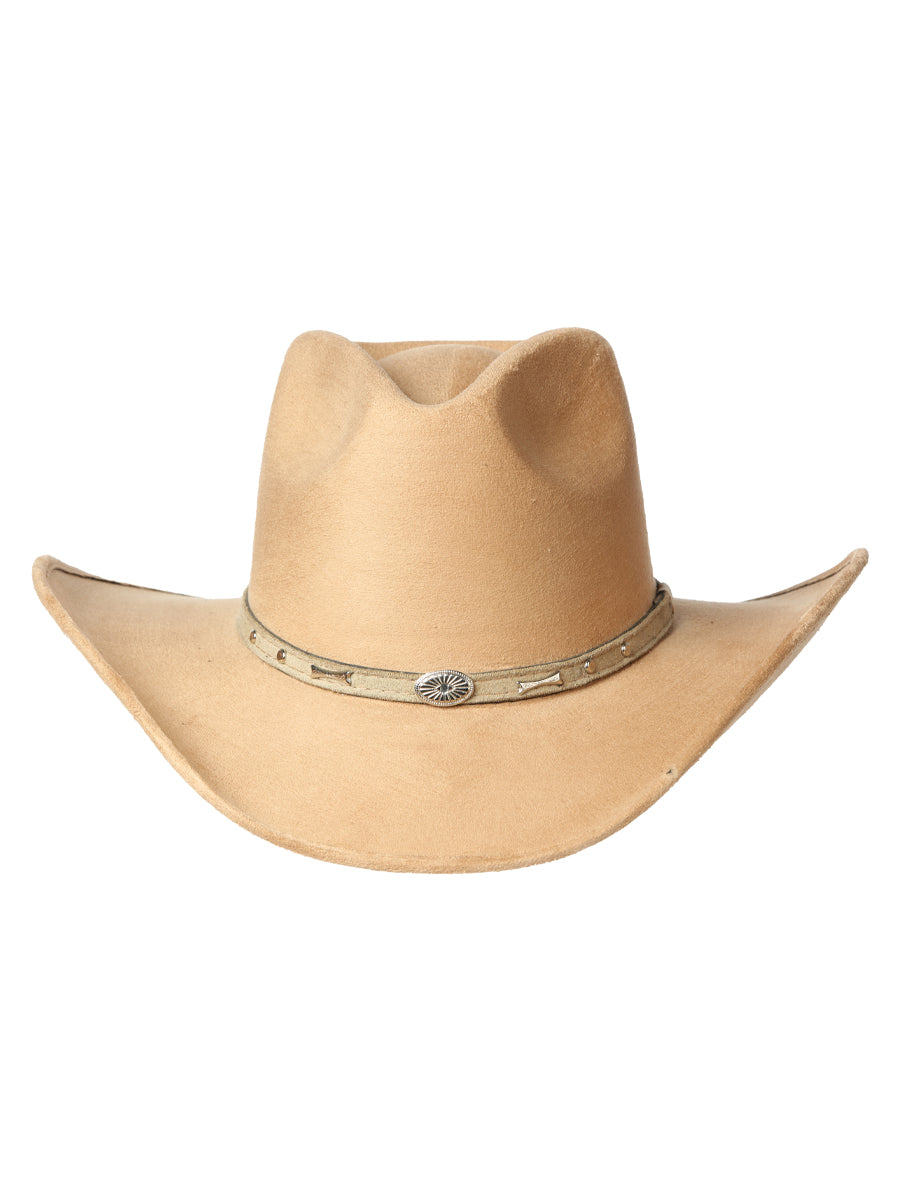 El General Suede Western Hat Camel 44251
