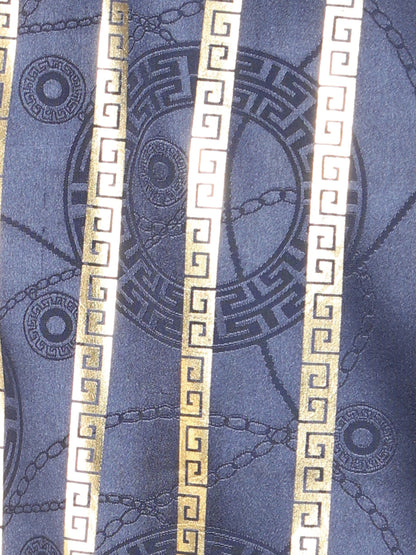 El General Navy/Gold Casual Long-Sleeve Shirt 44553