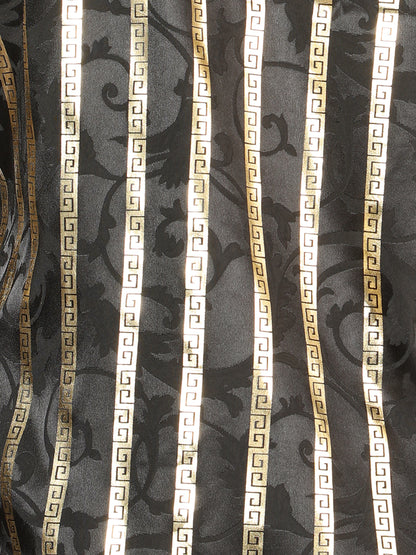 El General Black/Gold Casual Long-Sleeve Shirt 44554