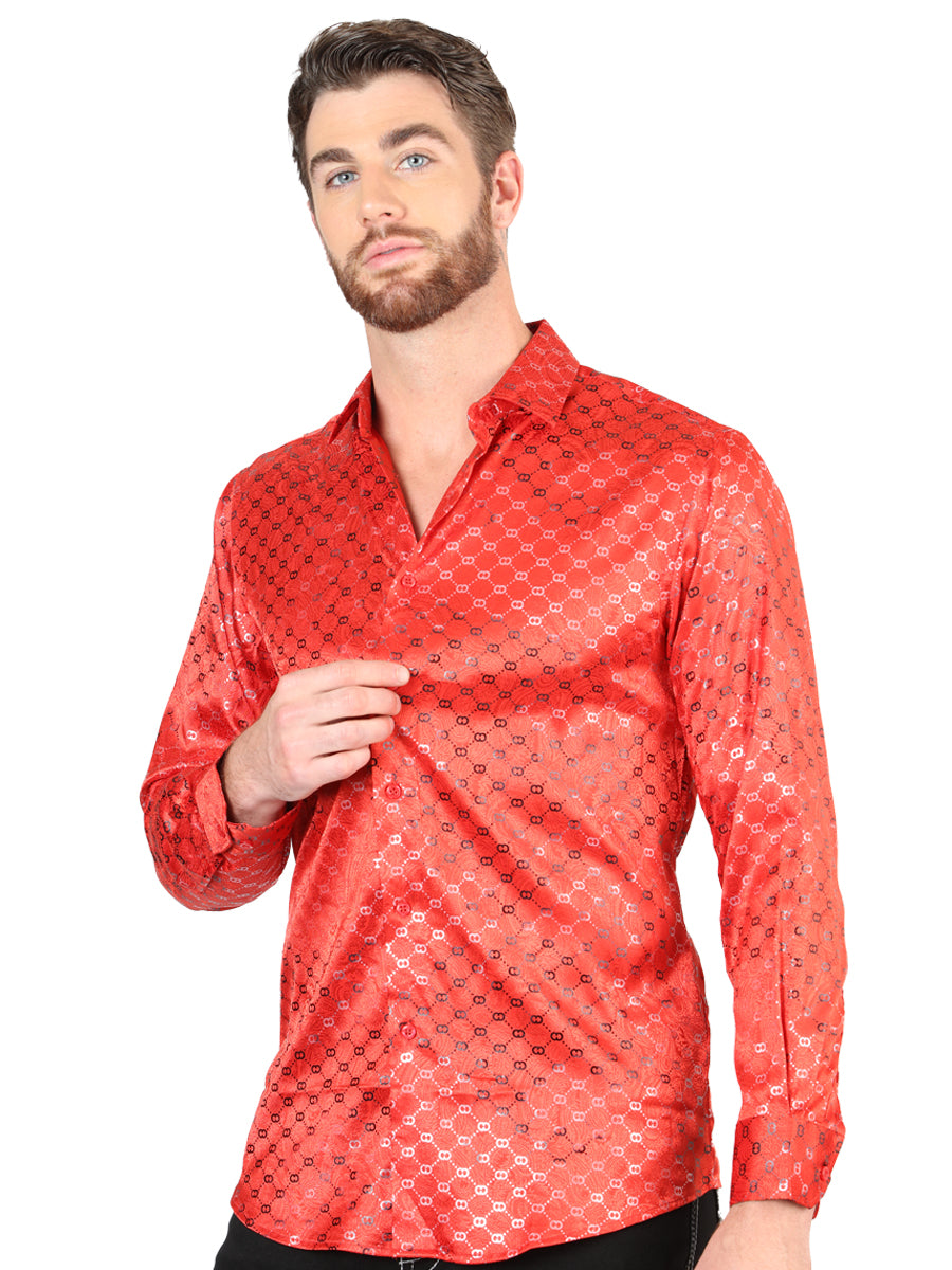 El General Red Casual Long-Sleeve Shirt 44577