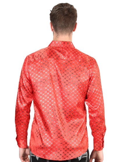 El General Red Casual Long-Sleeve Shirt 44577