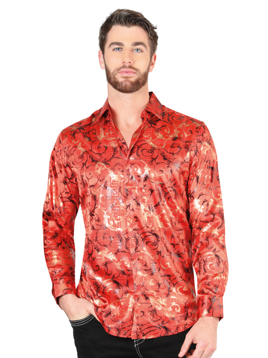 El General Red Casual Long-Sleeve Shirt 44592
