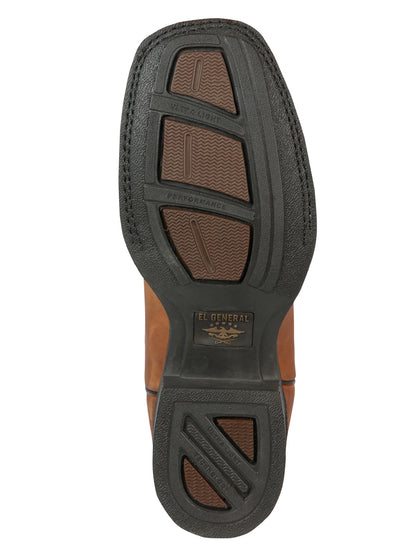 El General Rodeo Boot - Crazy Kansas - Honey 44657