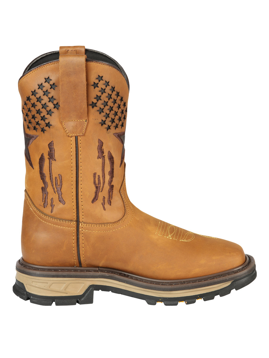 El General Rodeo Work Boot - Crazy Honey 44690