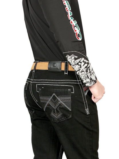 Centenario Bootcut Denim Jeans - Black 44964