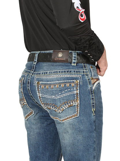 Centenario Bootcut Denim Jeans - Dark Blue 44967