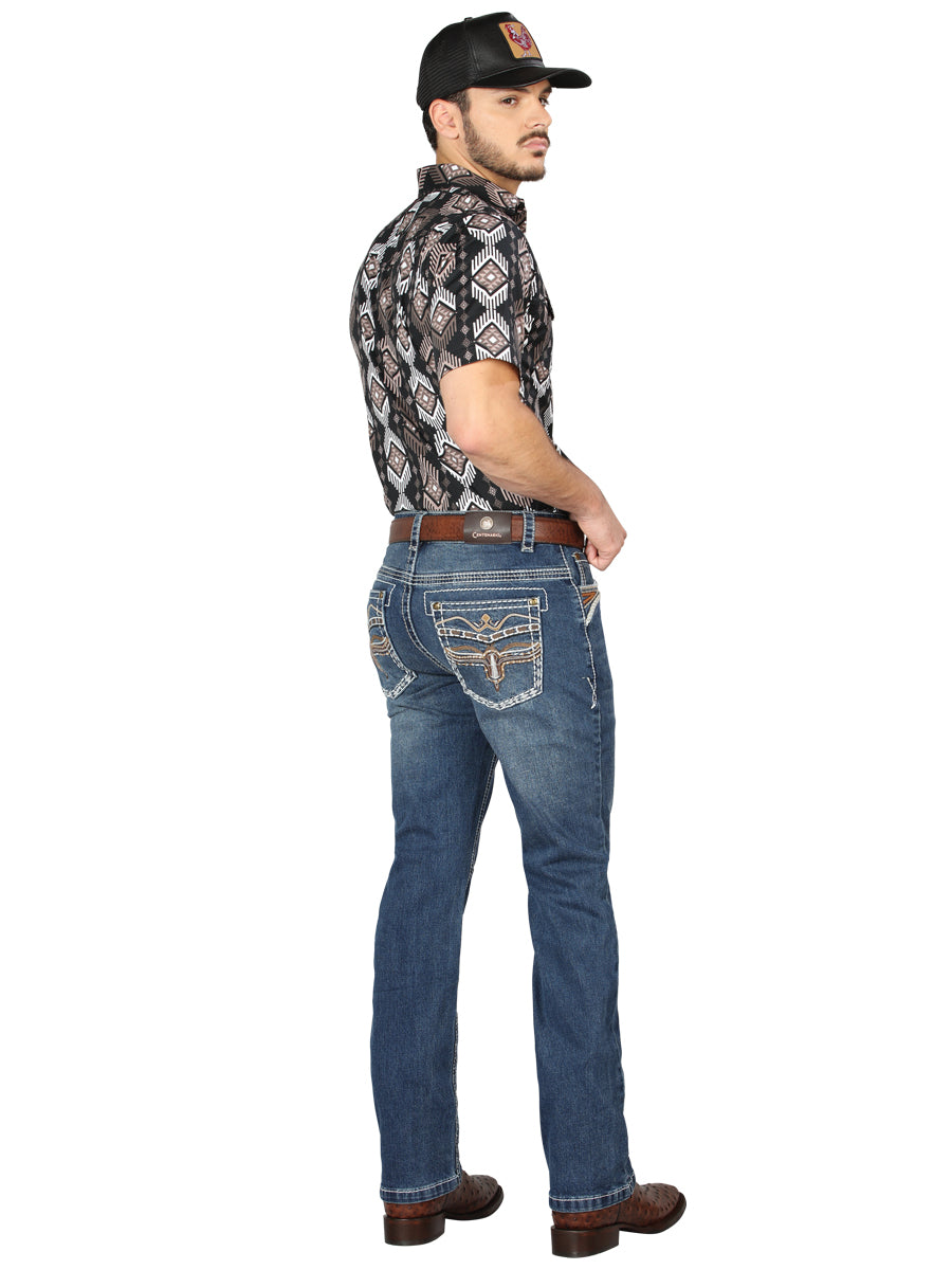 Centenario Bootcut Denim Jeans - Dark Blue 44970