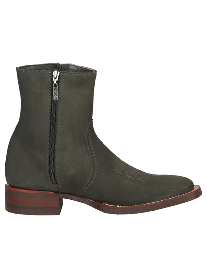 El Canelo Men’s Ankle Boots - Nobuck Gray

 45213