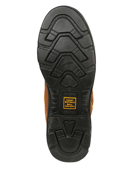 Buffalo & Bull Men’s Work Boots Without Toe Cap - Crazy Miel  45258