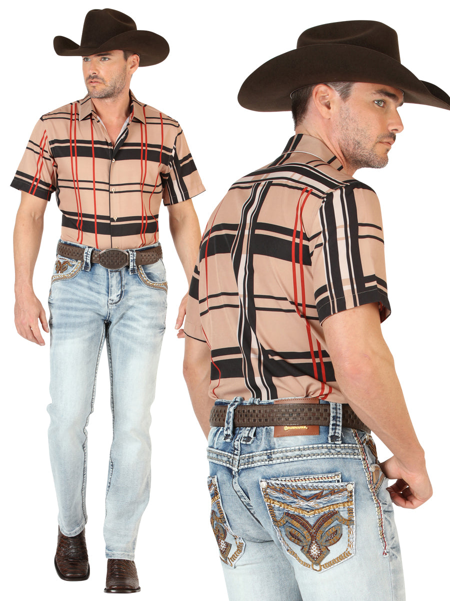 Centenario Men's Premium Denim Boot Cut Pants - Light Blue 45531