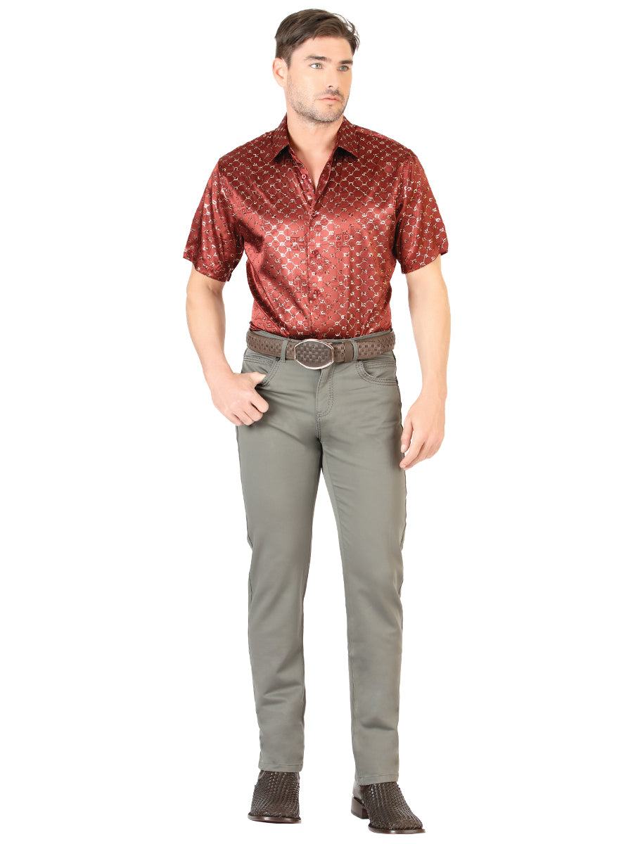 Centenario Slim Fit Denim Pants - Grey 45541