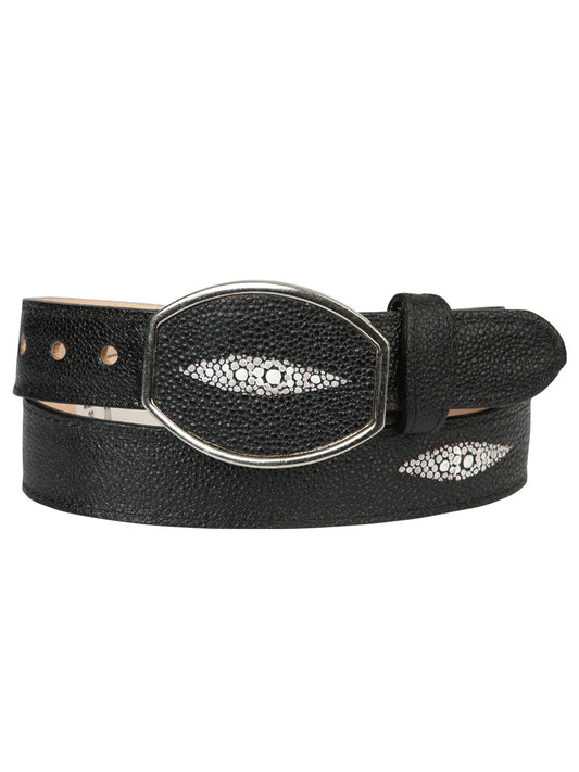 Men’s Vaquero Belt El General Imitation Stingray 45574