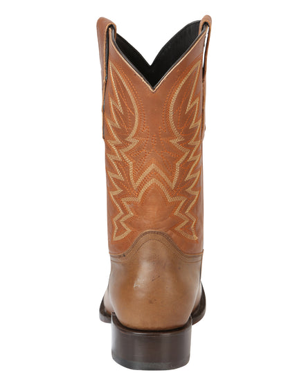 El General Men’s Rodeo Boots - Brown 45580