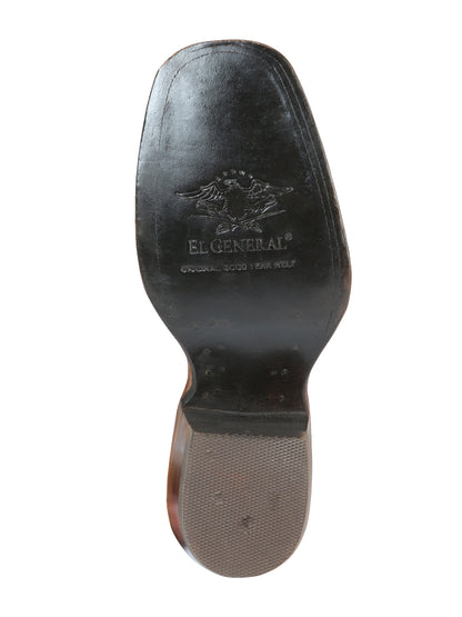 El General Womens Rodeo Boot  - Nobuck Camel 51164