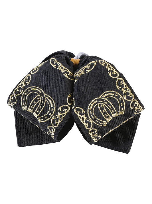 Kids 
Mexican Charro Bow Tie 100% Polyester Black/Gold  601763